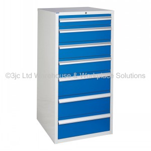 Euroslide Storage Cabinet 7 Drawer 1200mm
